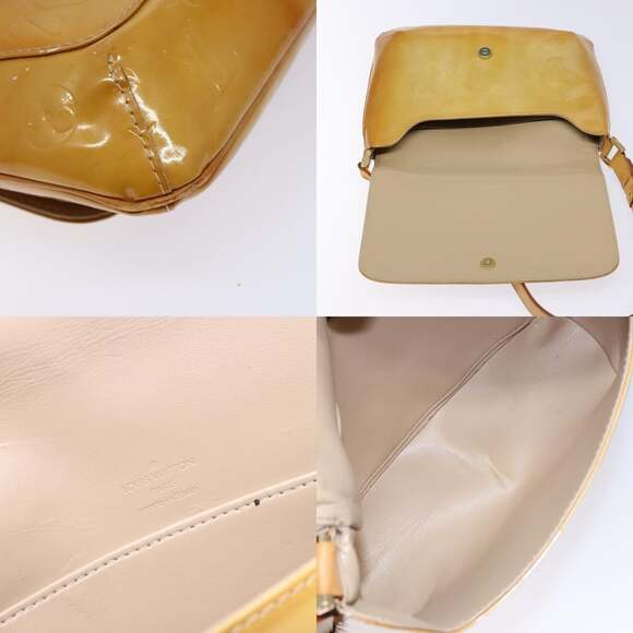 LOUIS VUITTON Monogram Vernis Thompson Street Bag Beige M91301 - Picture 11 of 12